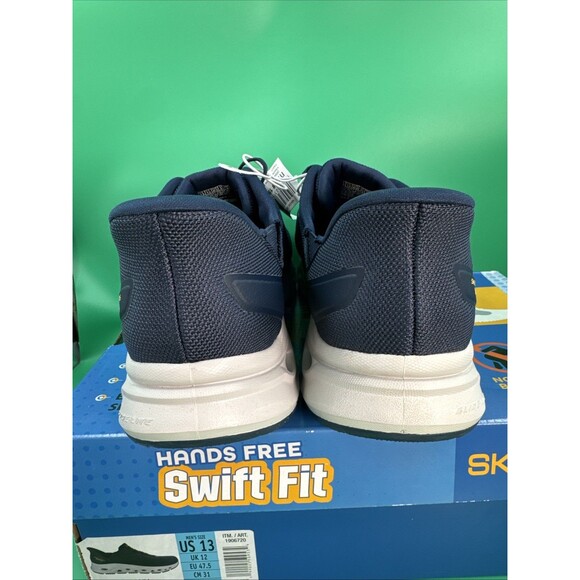 Skechers Swift Fit Hands Free Sneakers Men’s 13 Navy Memory Foam Shoes New main image 15